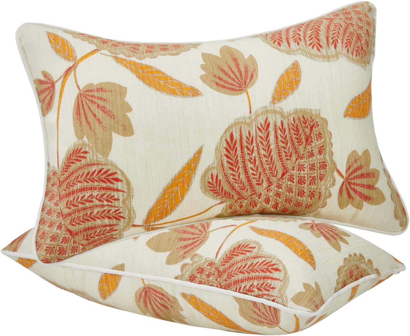 12x20 Waterproof Outdoor Lumbar Pillows With Inserts
