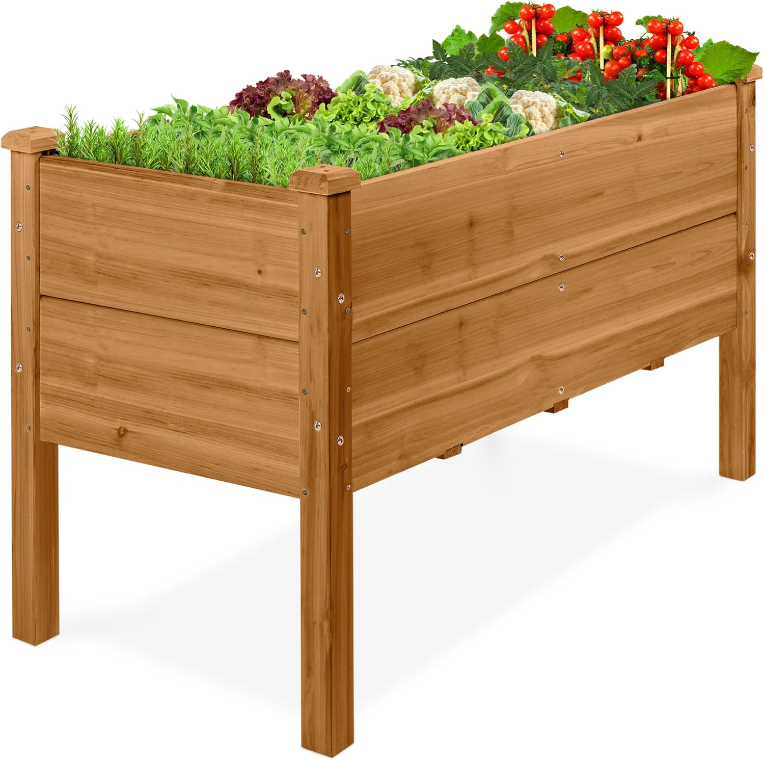 Acorn Brown Fir Elevated Garden Bed