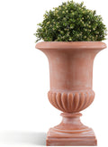 Weathered Terracotta Roman Urn Planter