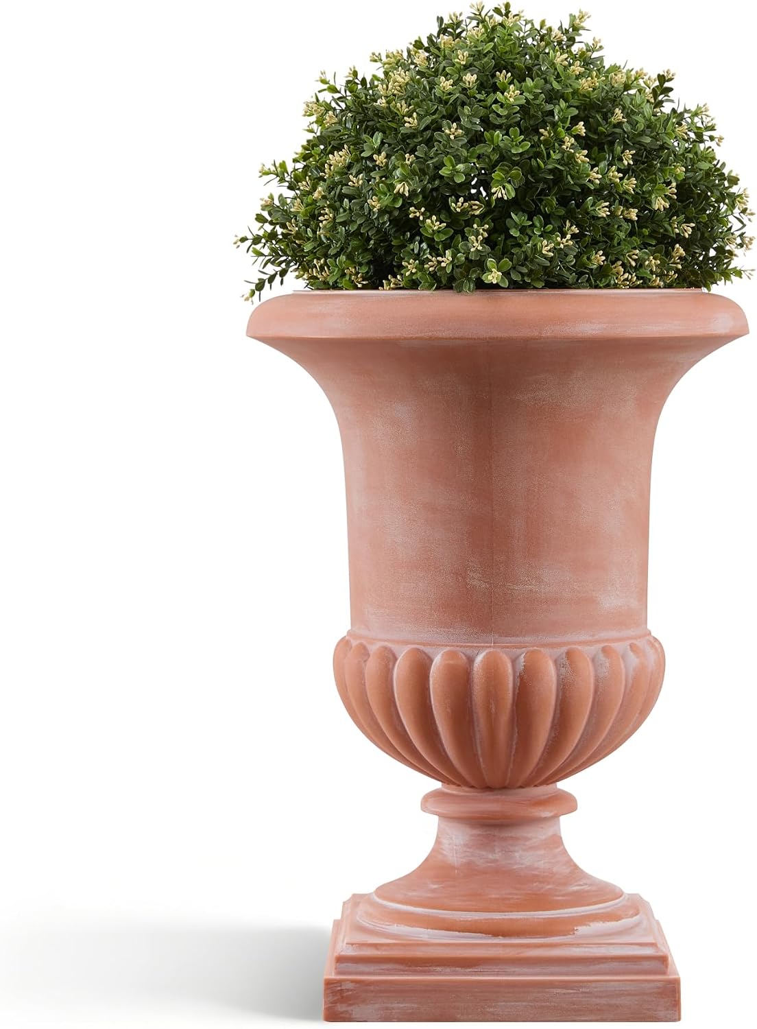 Weathered Terracotta Roman Urn Planter