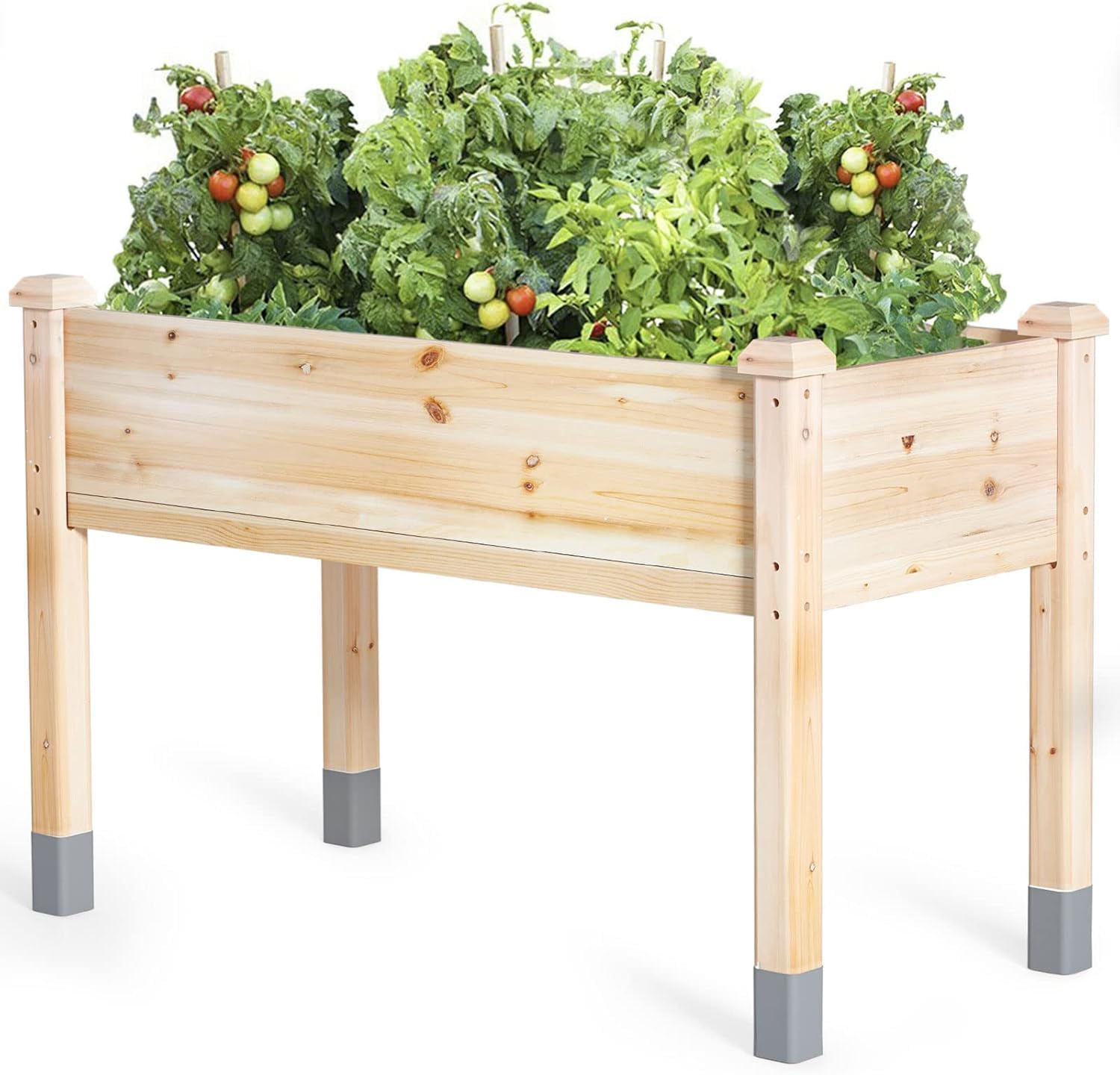 Heavy Duty Reinforced Wooden Elevated Garden Bed
