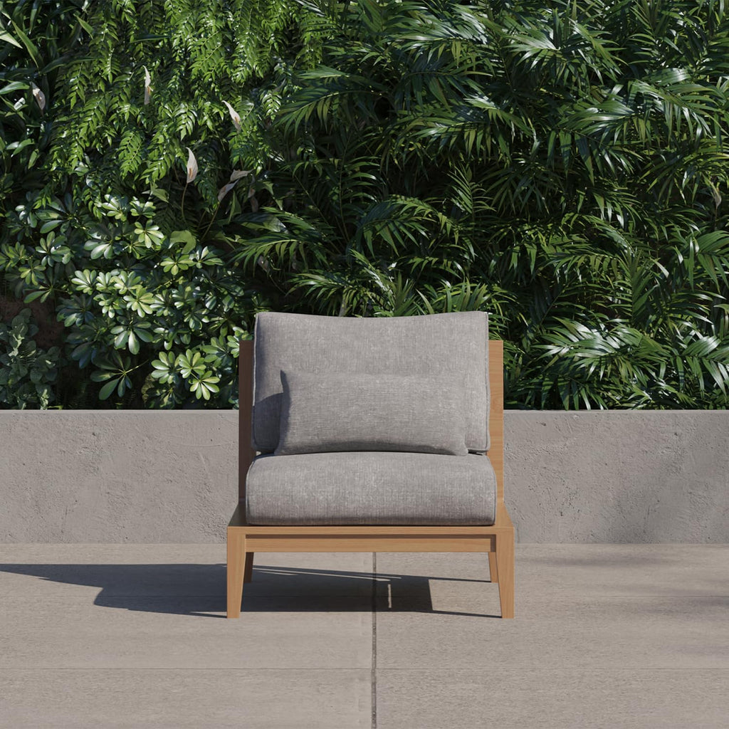 12x20 Dark Pebble Gray Outdoor Throw Pillow With Insert