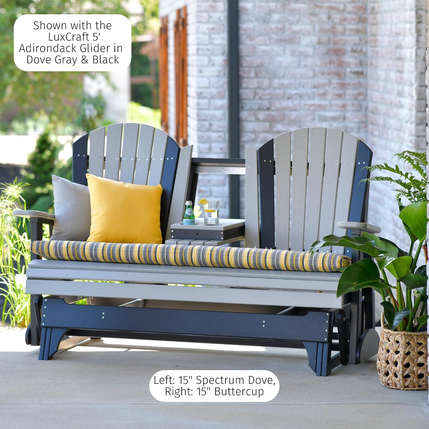 Square Water Resistant Outdoor Throw Pillows With Inserts