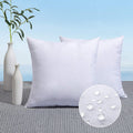 2 Pack 18x18 Outdoor Waterproof Pillow Inserts